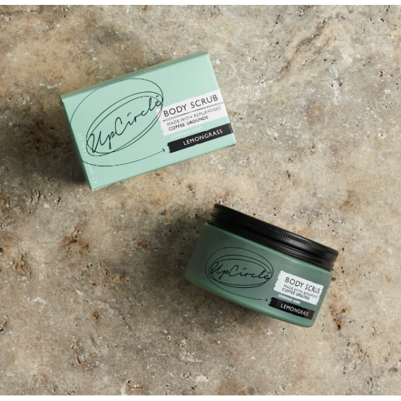 UPCIRCLE COFFEE BODY SCRUB WITH LEMONGRASS 220ML